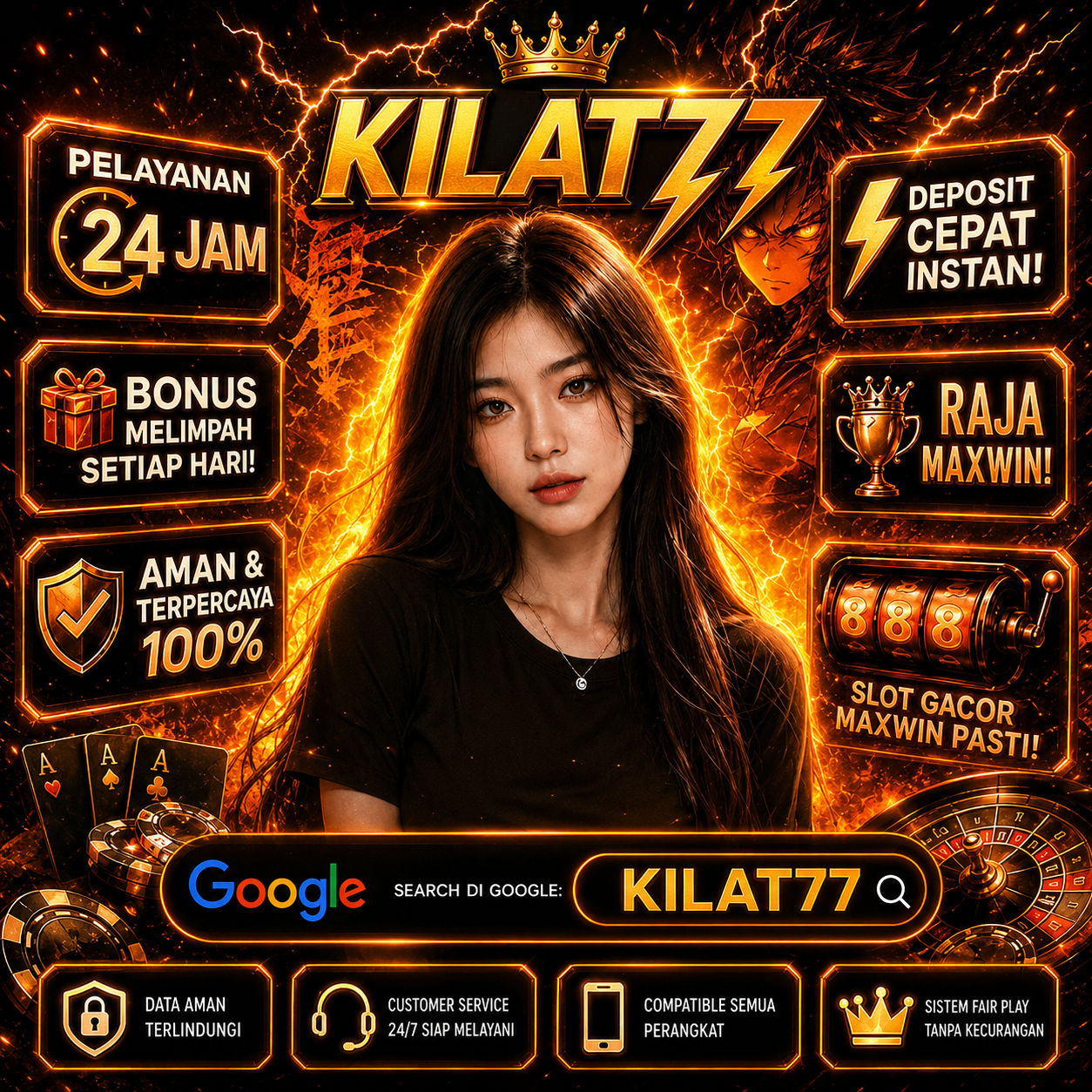 Galeri foto KILAT77 : Akses Situs Toto 4D Hemat dengan Bandar Togel Online Terpercaya 2026 di Jakarta