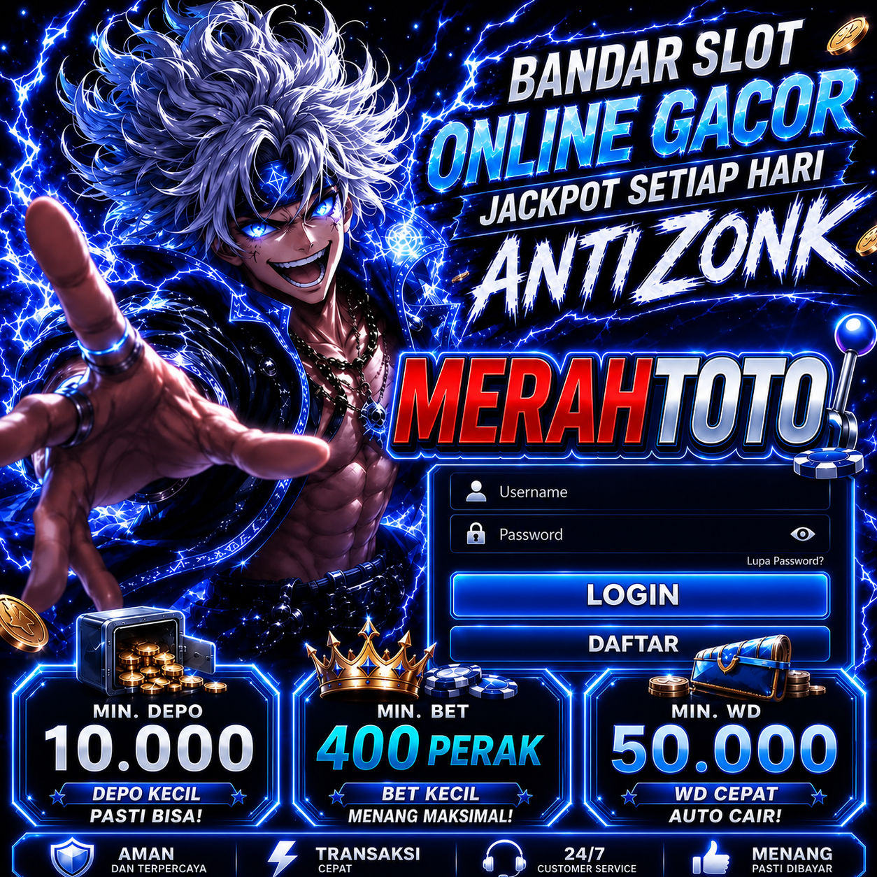 MERAHTOTO: Website Slot Online Terpercaya dengan Game Terbaru & Akses Login Cepat 2026 image 1