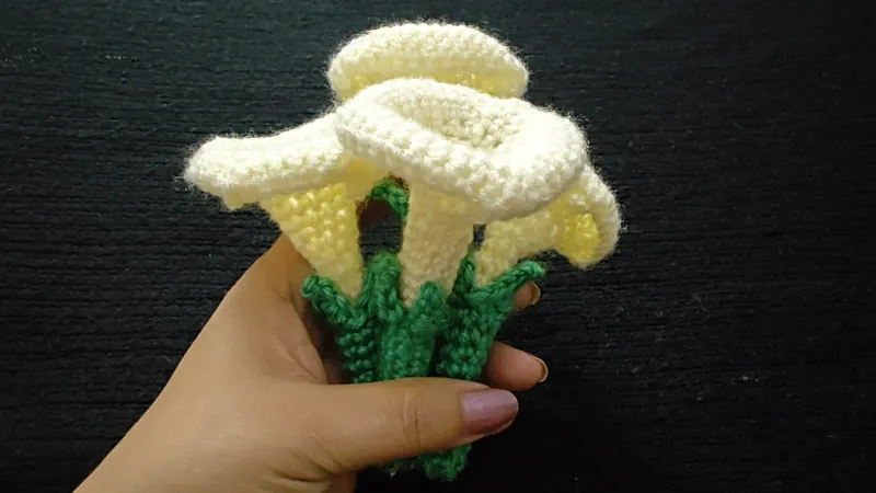 Crochet Calla Lily Bouquet