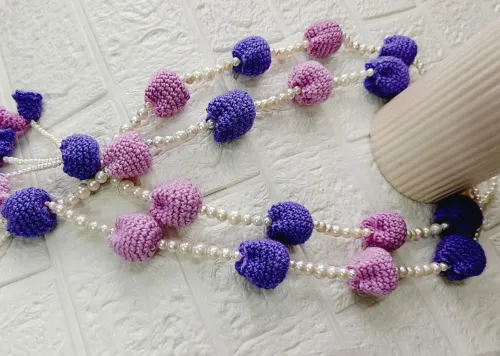 Crochet Tulip Garland