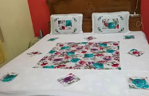 Floral Patchwork Bedsheet