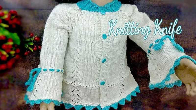 White Lace Knitted Cardigan
