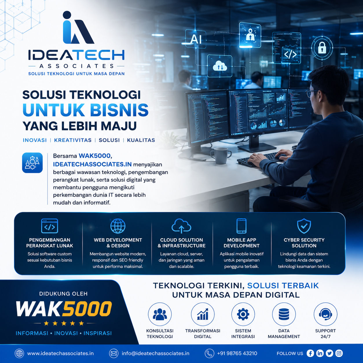 Galeri foto IDEATECHASSOCIATES.IN = Pusat Inovasi Teknologi Masa Depan WAK5000 di Mahjong