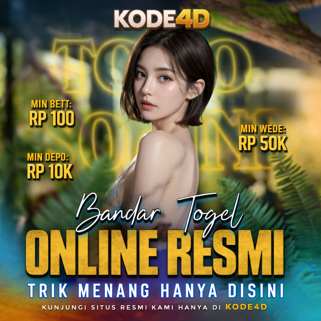 KODE4D : Bandar Togel Online Resmi & Jalur Login Situs Toto Togel 4D Terpercaya
