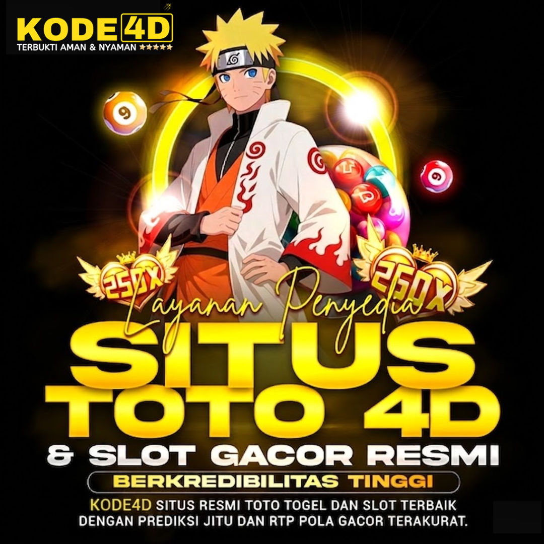 KODE4D - Layanan Penyedia Situs Toto4d & Slot Gacor Resmi Berredibilitas Tinggi