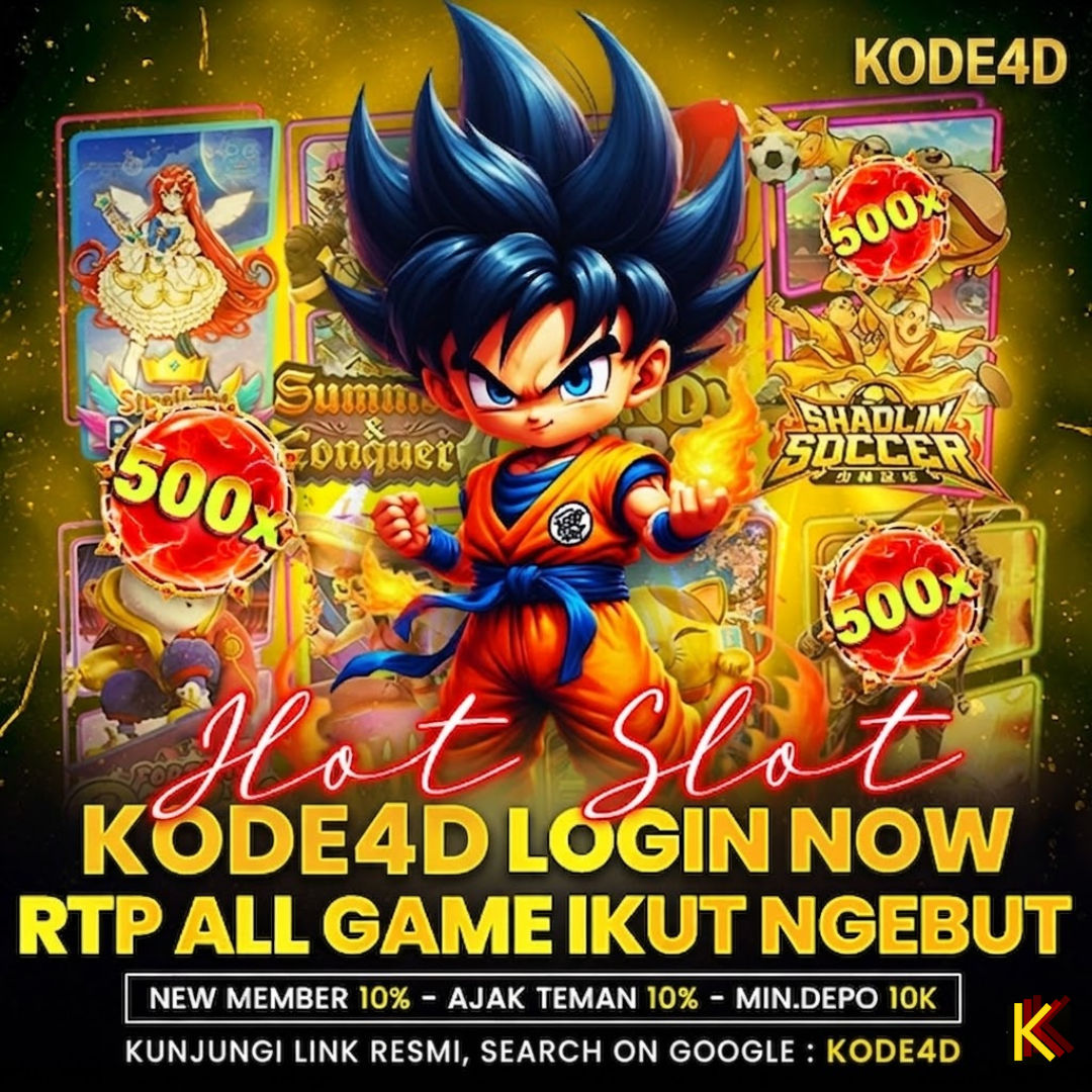 KODE4D - Login Slot Gacor Sistem Terbaru Dengan Rtp Paling Ngebut Auto Cuan Terus