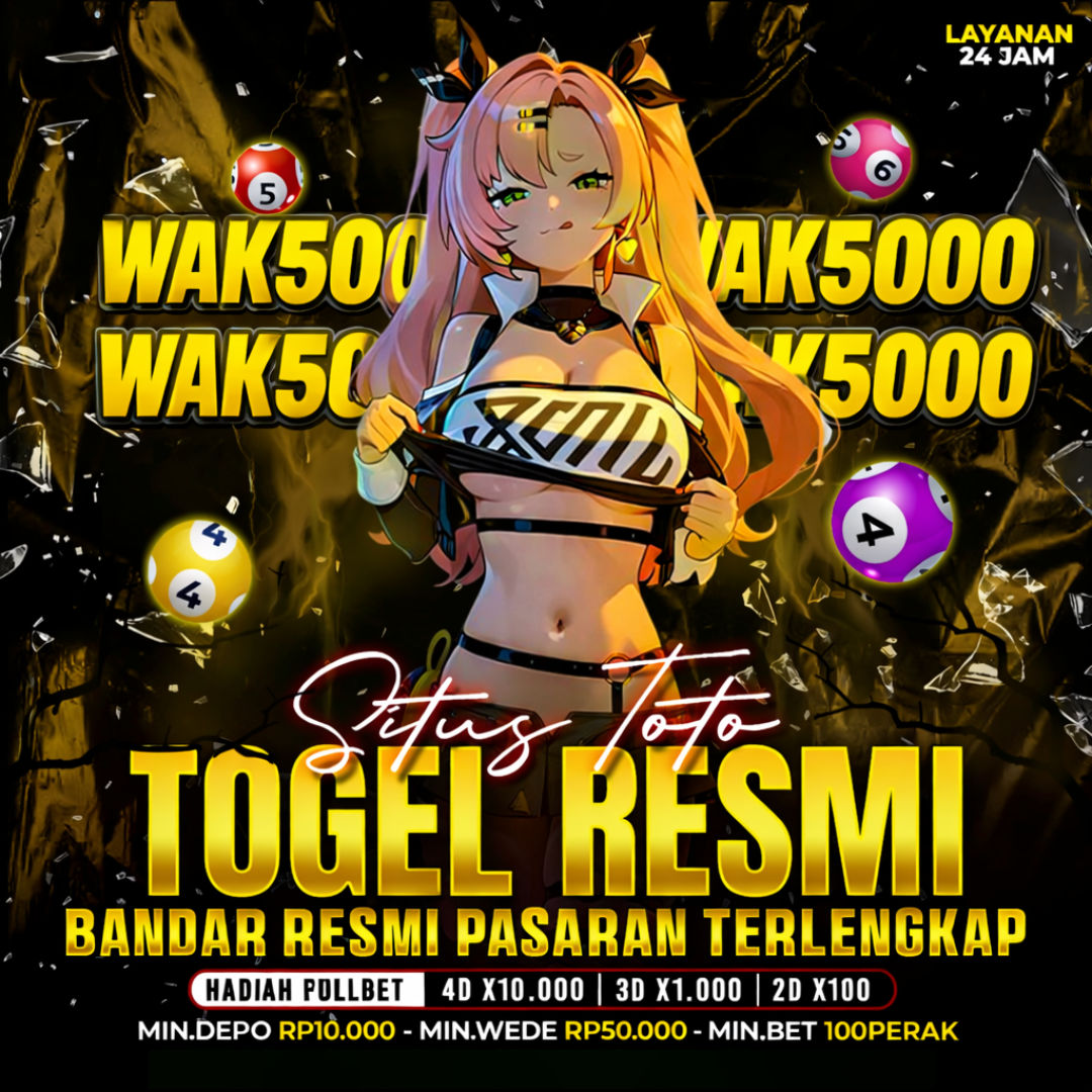 WAK5000 : Situs Toto Gacor & Togel Online Resmi Pasaran Terlengkap Di Asia