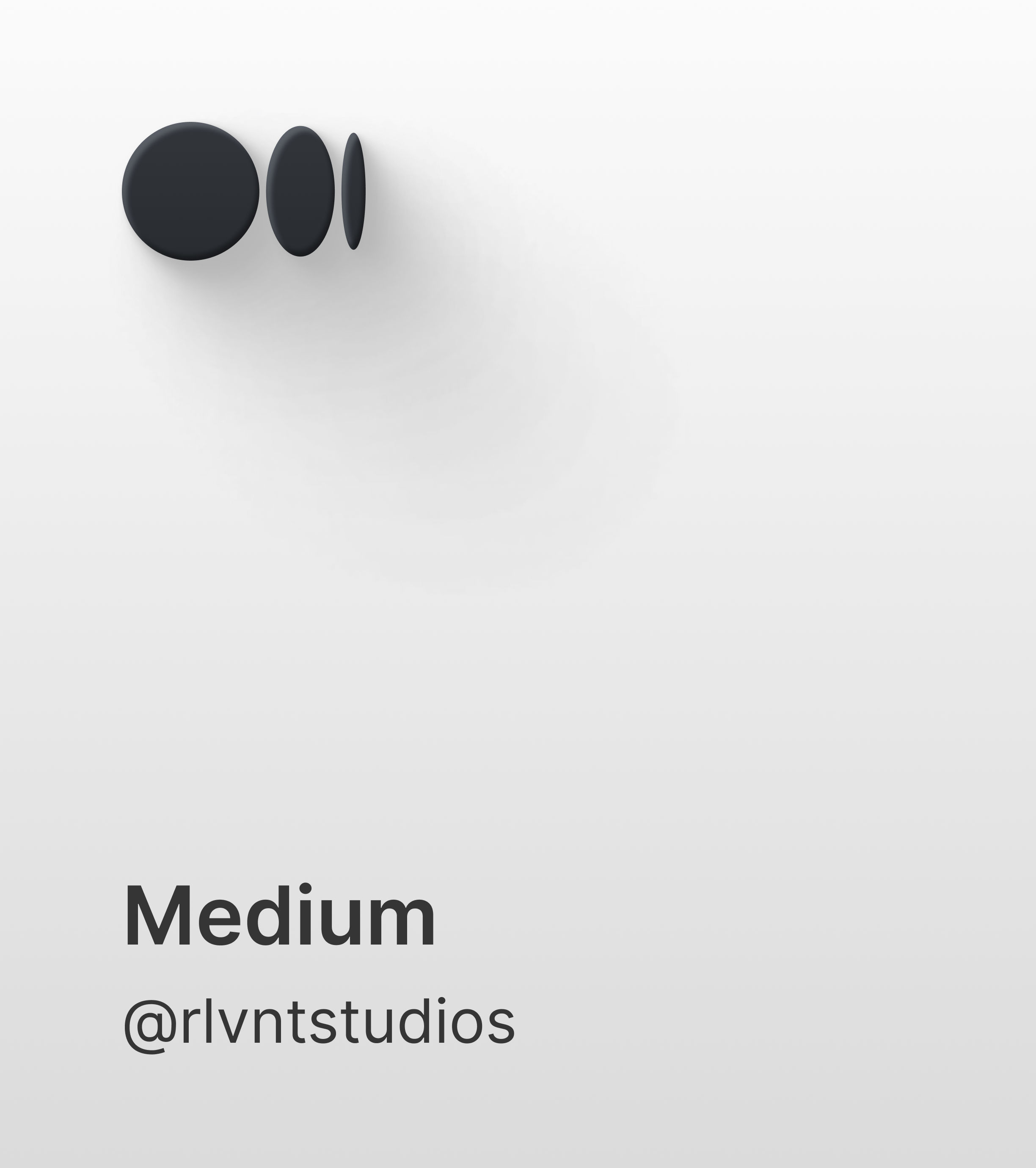 RLVNT Studios Medium Blog