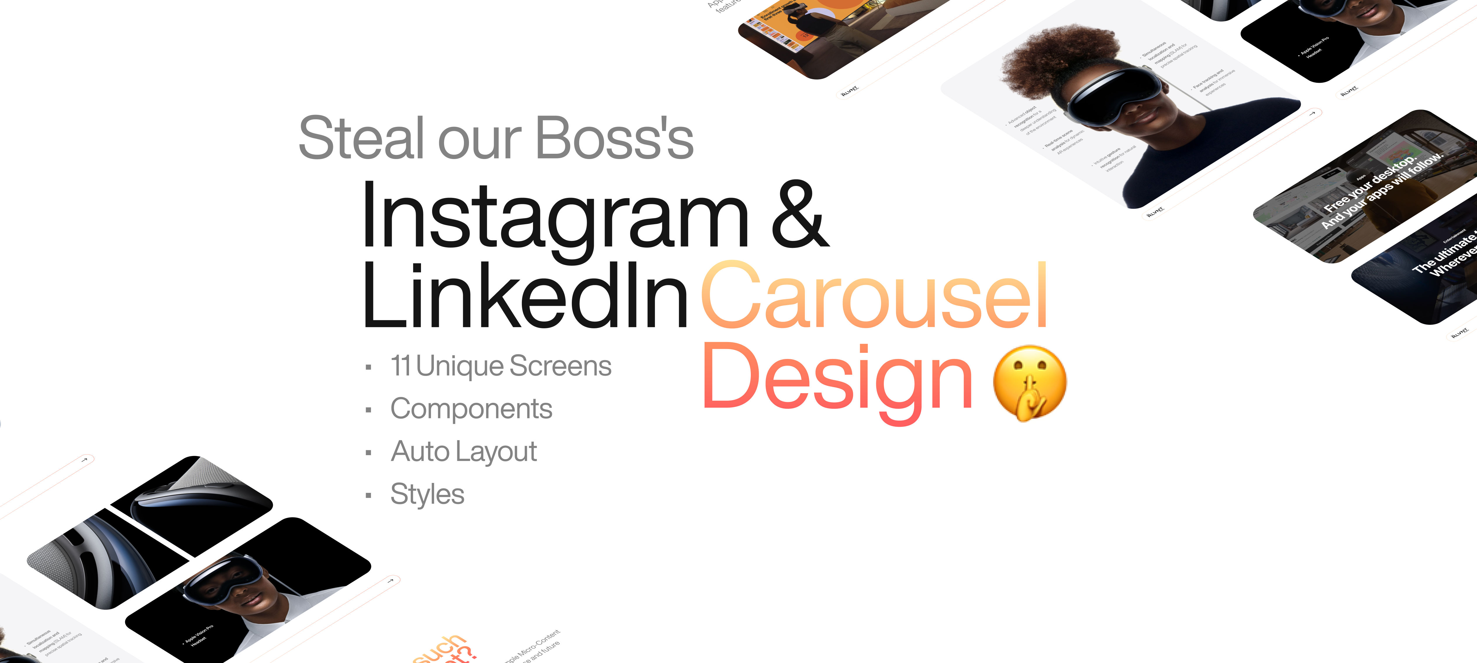 Free LinkedIn Cover Templates on Figma