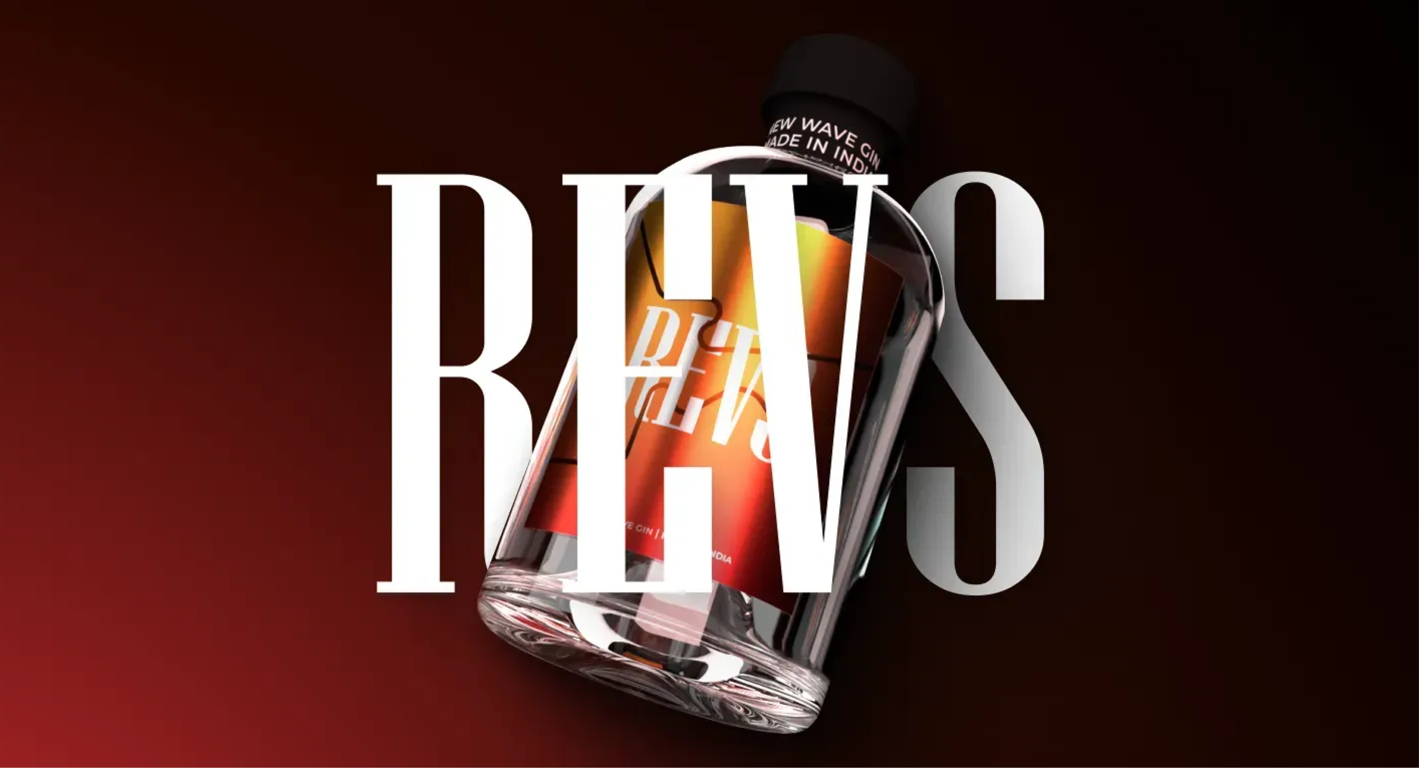 Product and packaging design for Revs Gin