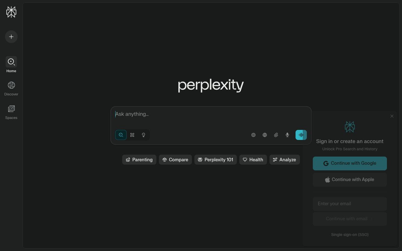 Perplexity AI Companion