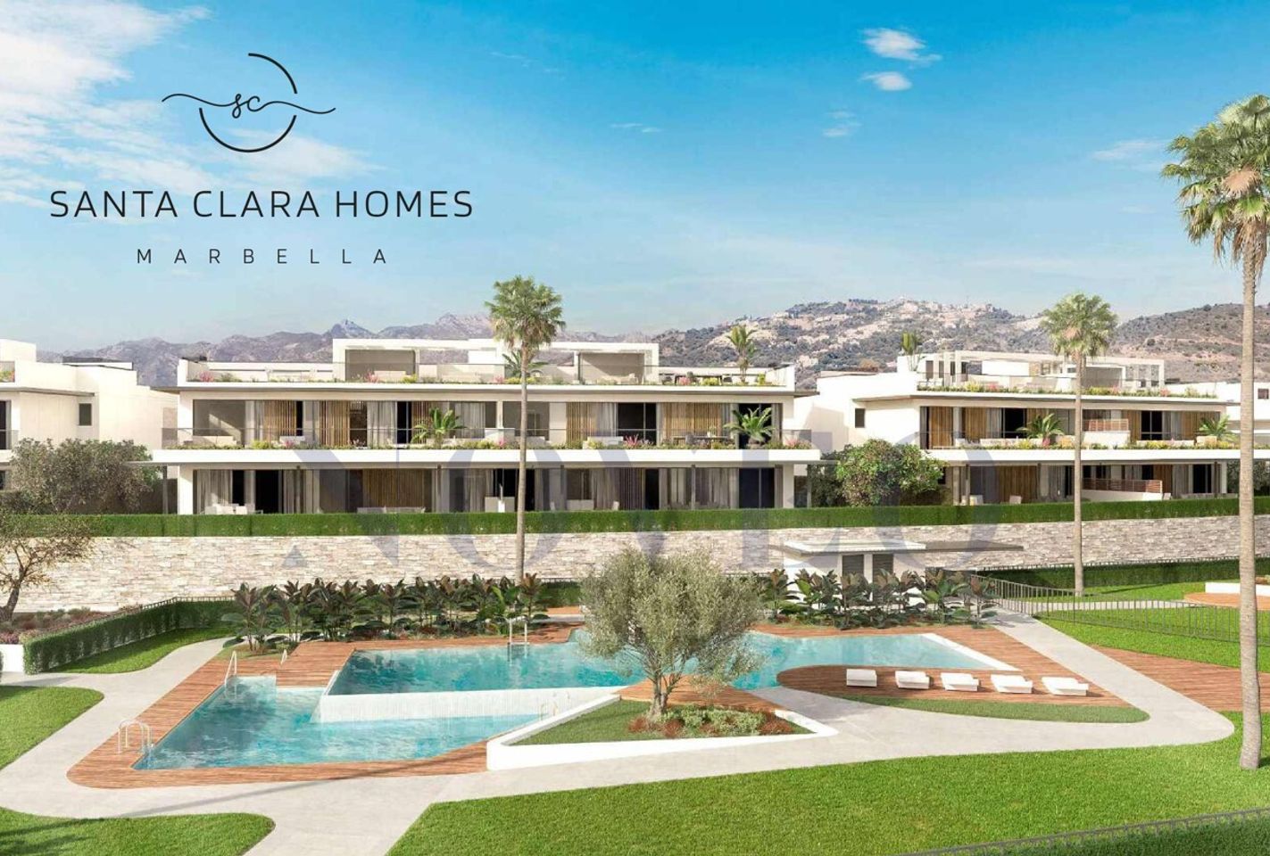 nagelneues Wohnquartier