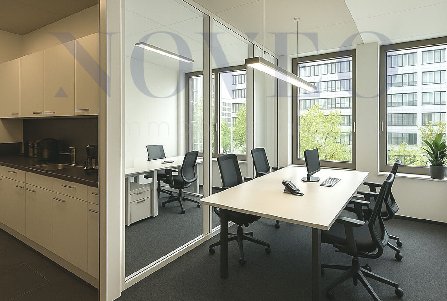 helle Office - Bereiche