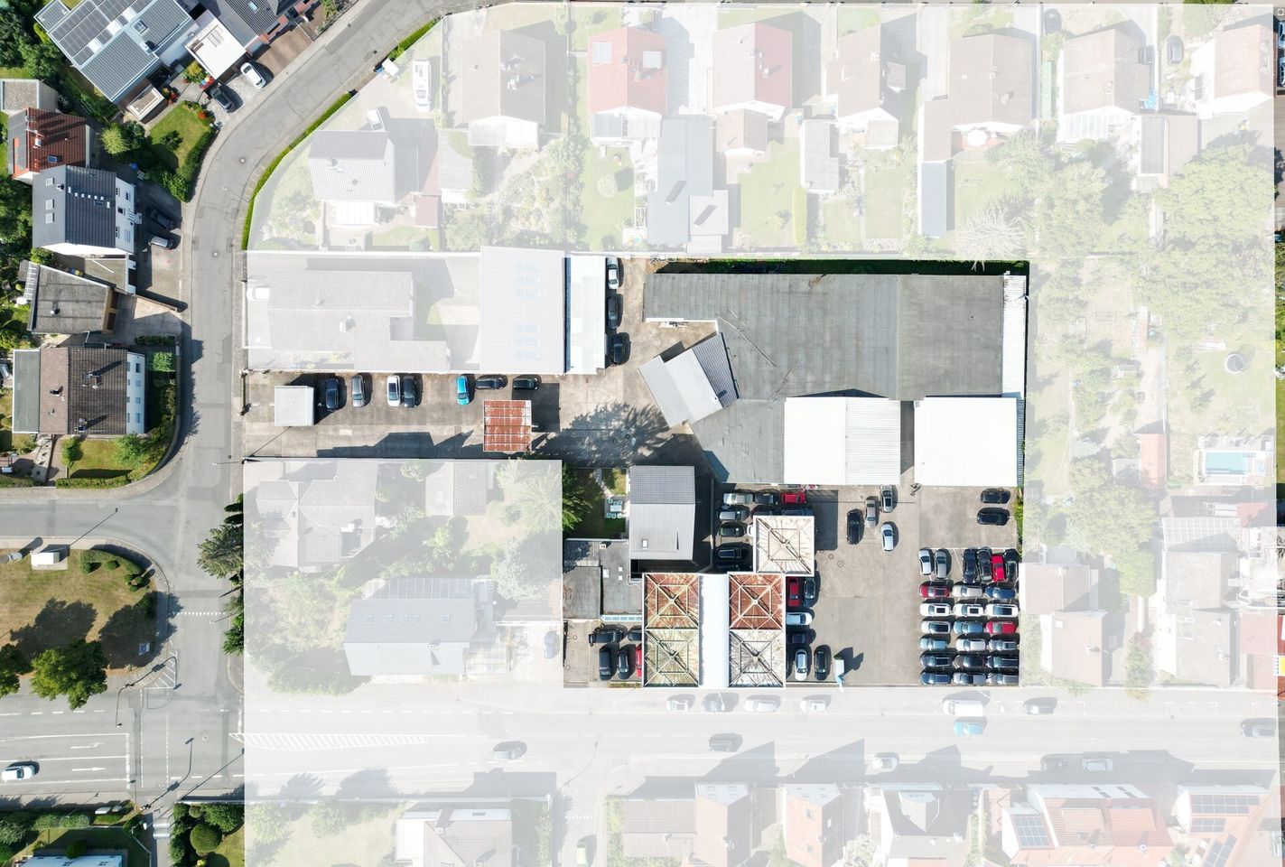 Darstellung der Flächen