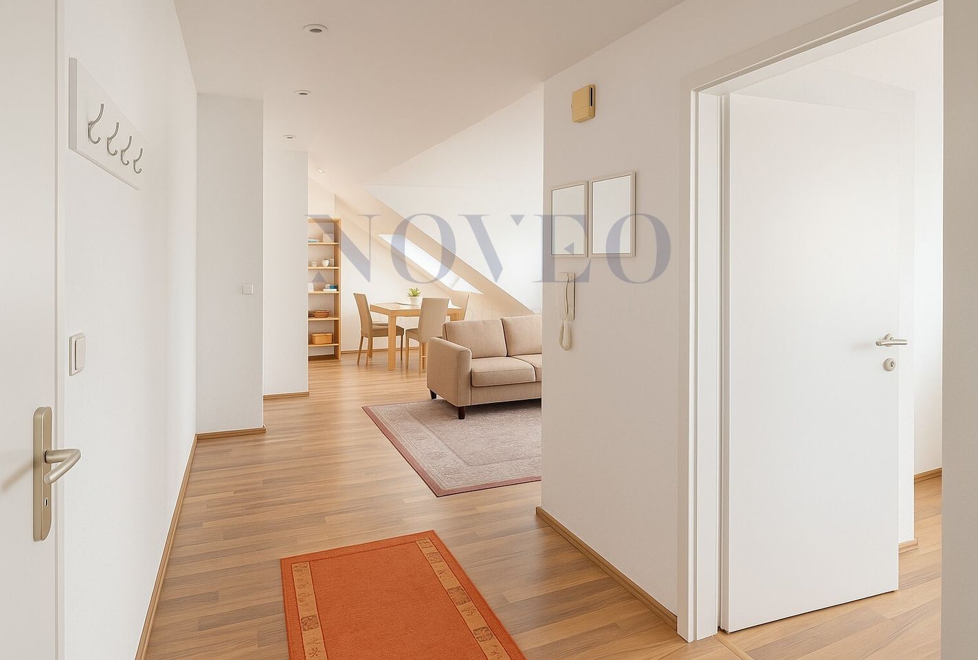 visualisierter Eingangsbereich