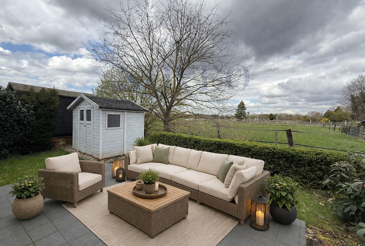 Nord-Terrasse mögliche Nutzung (Visu)