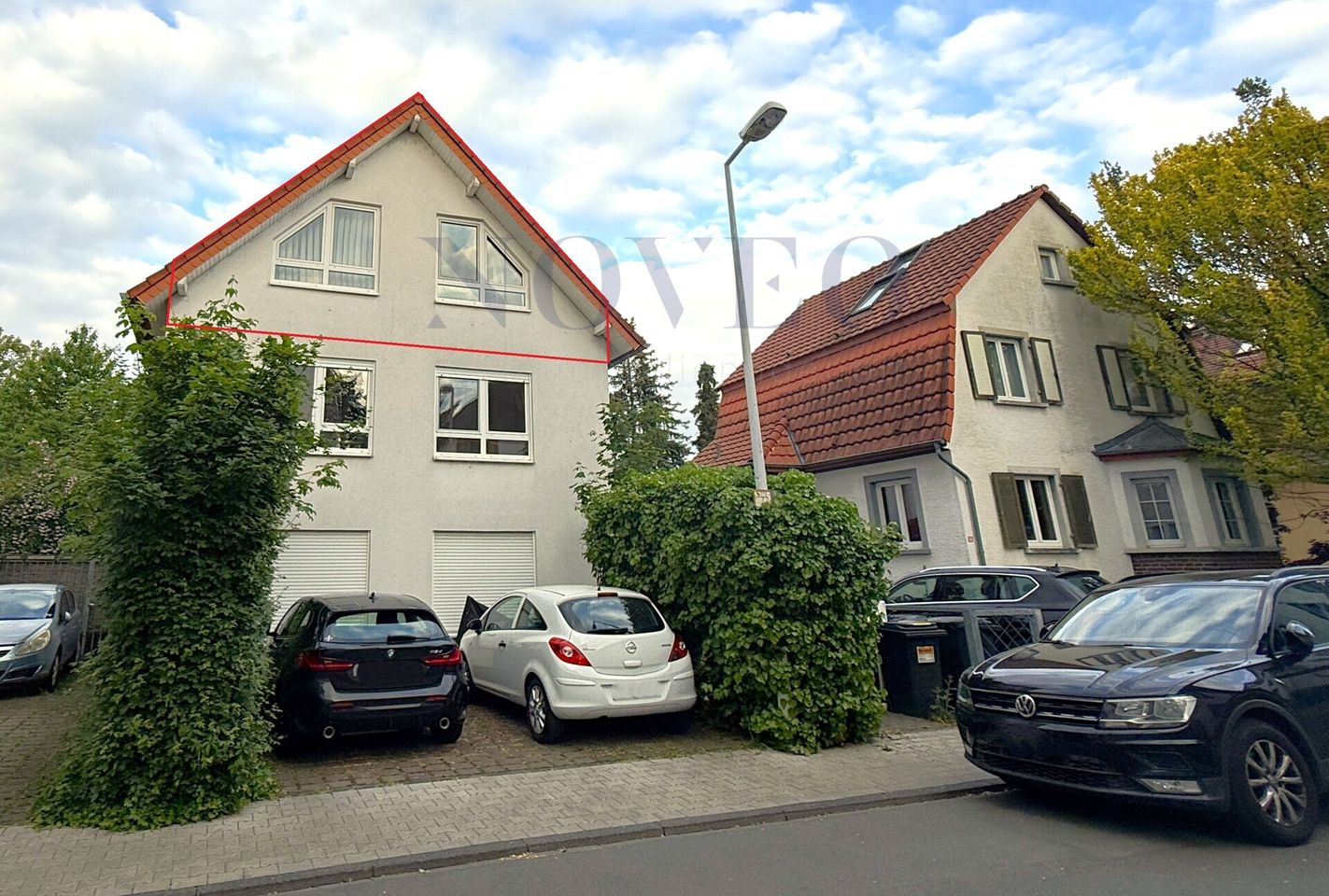 Ansicht Straßenseitig