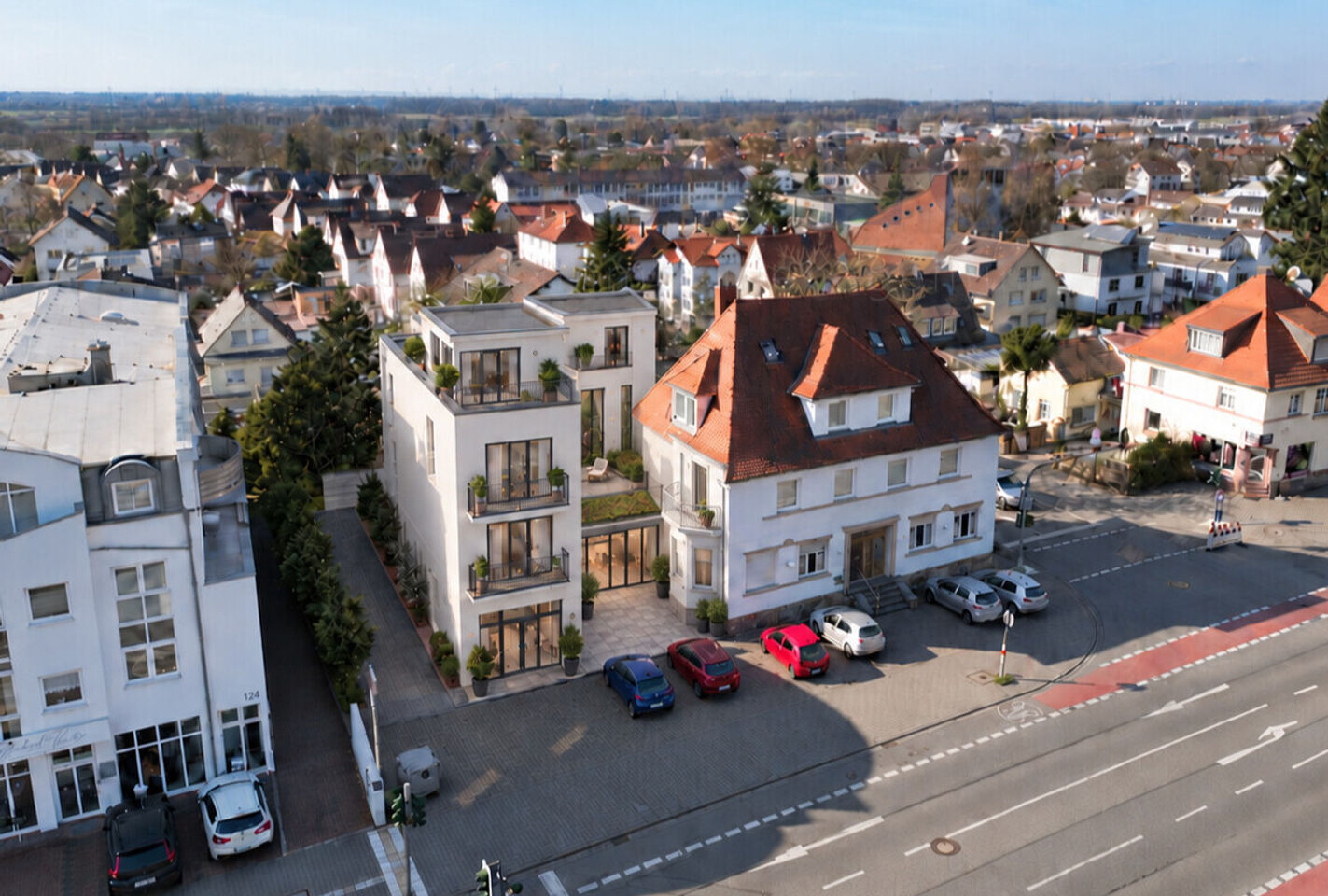 Visualisierung gem. Bauvoranfrage