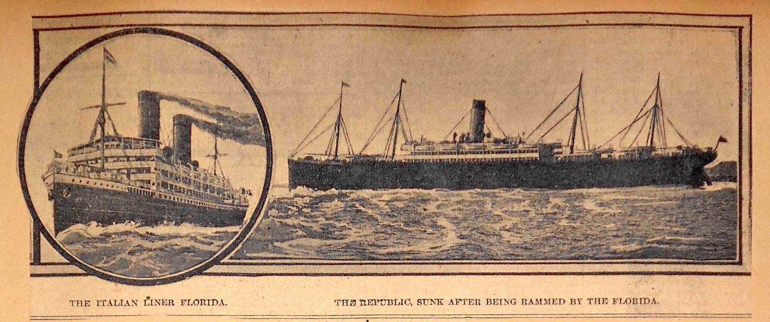 RMS Republic Sailing