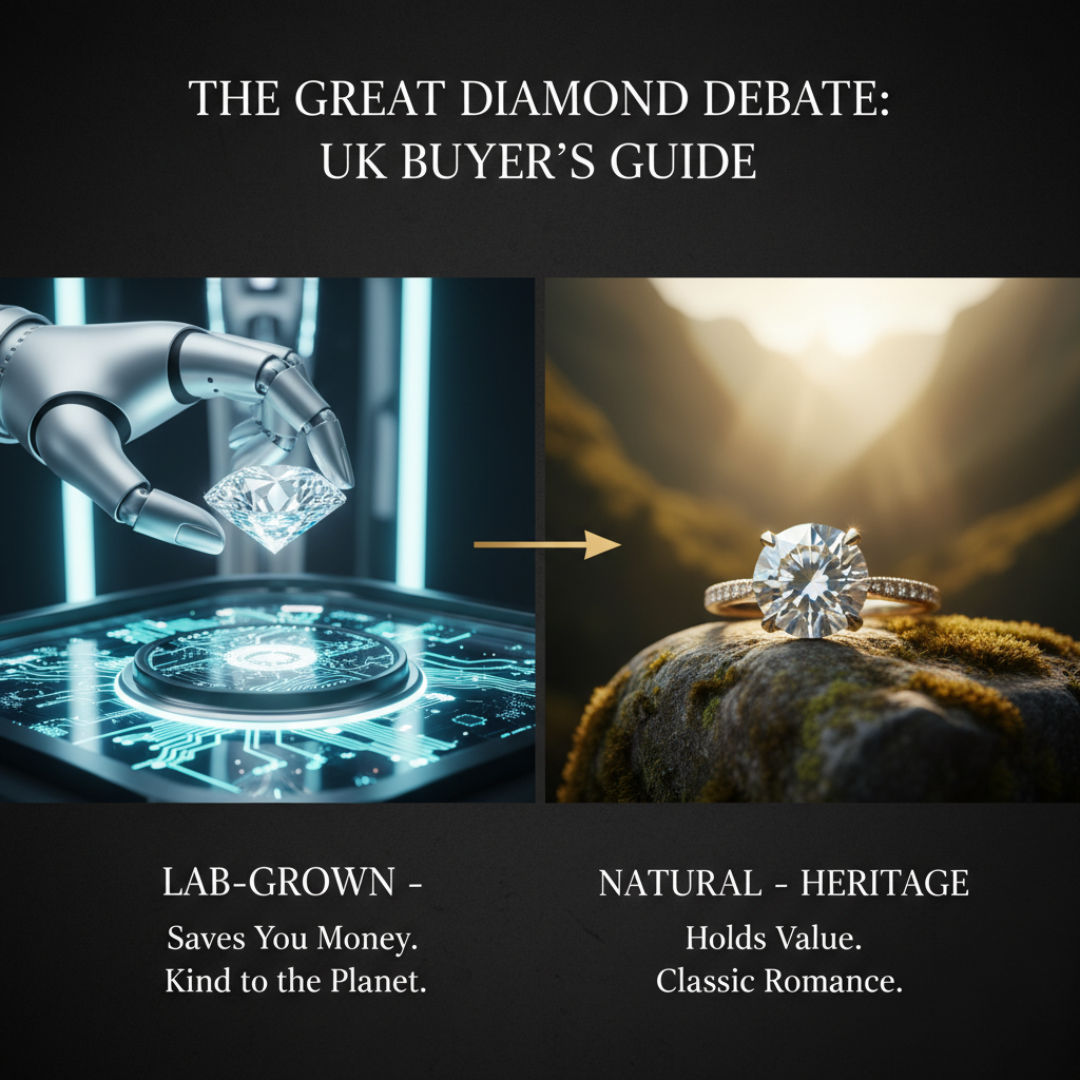 Lab-Grown Diamonds vs. Natural Diamonds