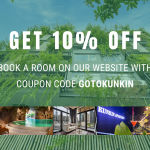 Book a room with code GotoKunKin to Get 10% off