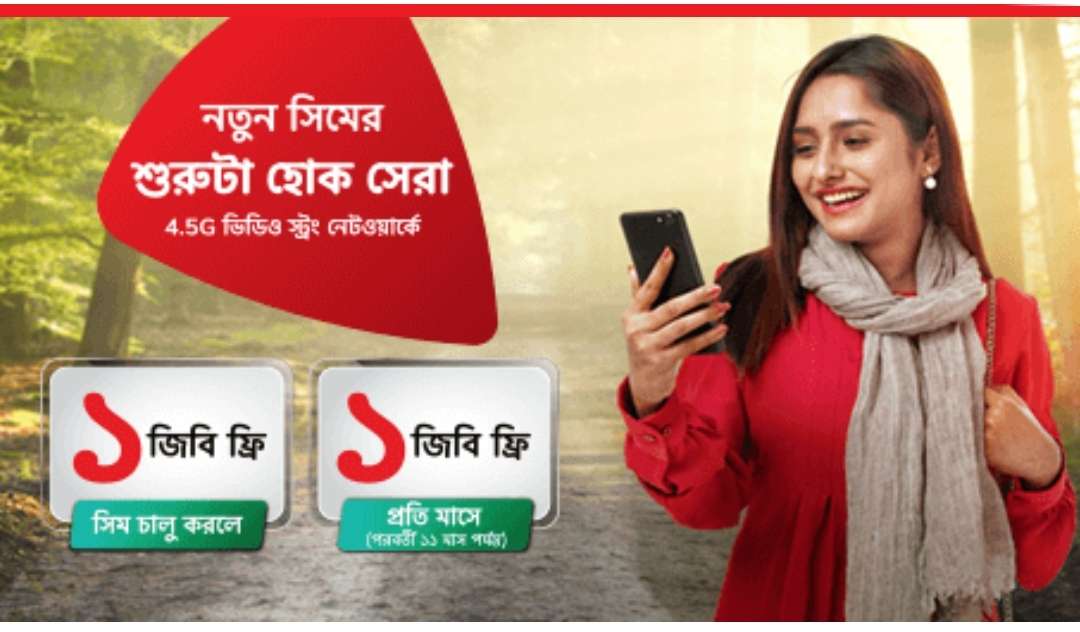 Year Long FREE Data with Robi New SIM