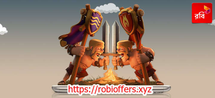 How to activate Robi Clash of Clans Internet Pack?