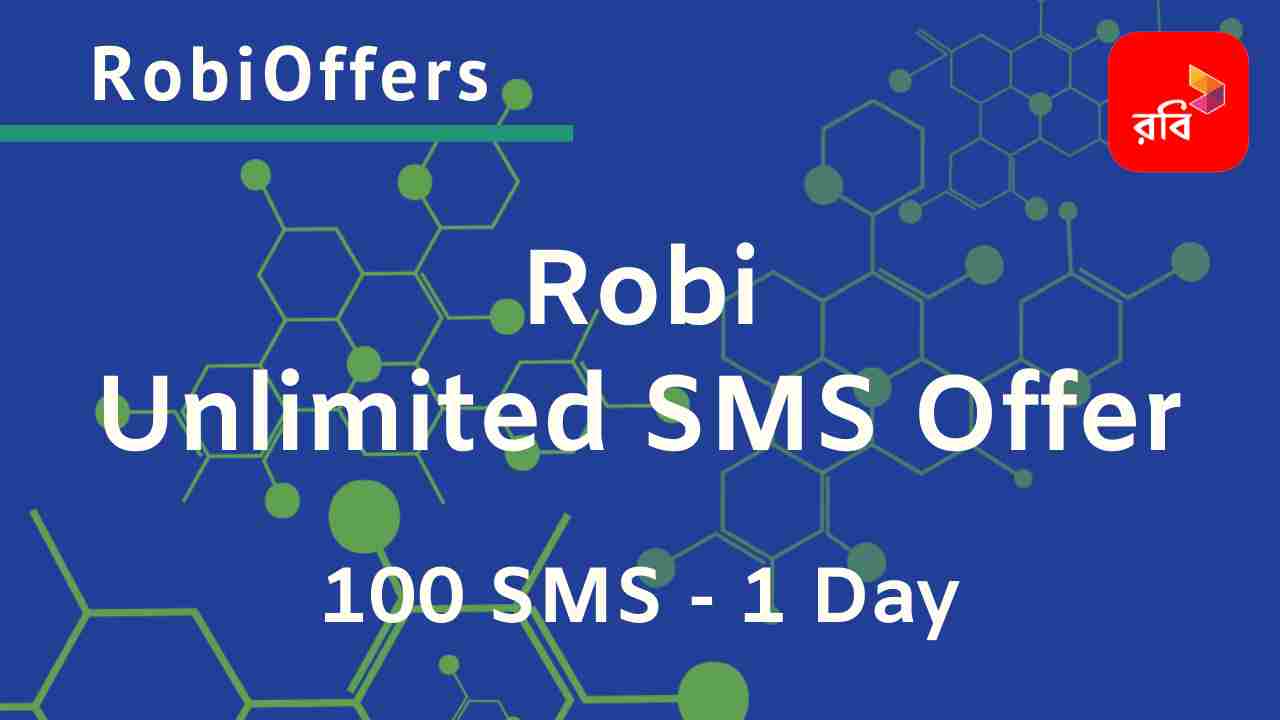 Robi Unlimited SMS Bundle Offer