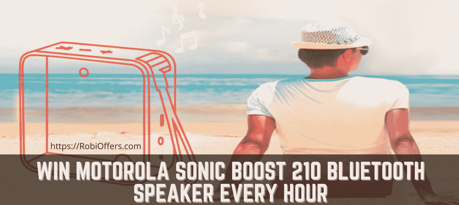 Win Motorola Sonic Boost 210 Bluetooth Speaker Every Hour