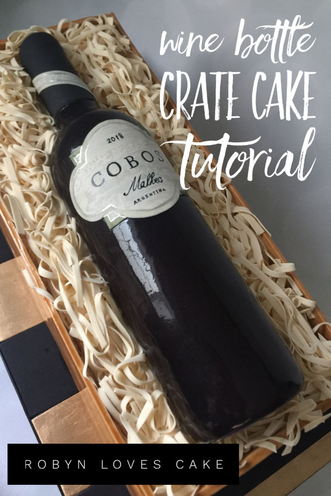 Wine Bottle Cake | Online Recipe | The Maya Kitchen