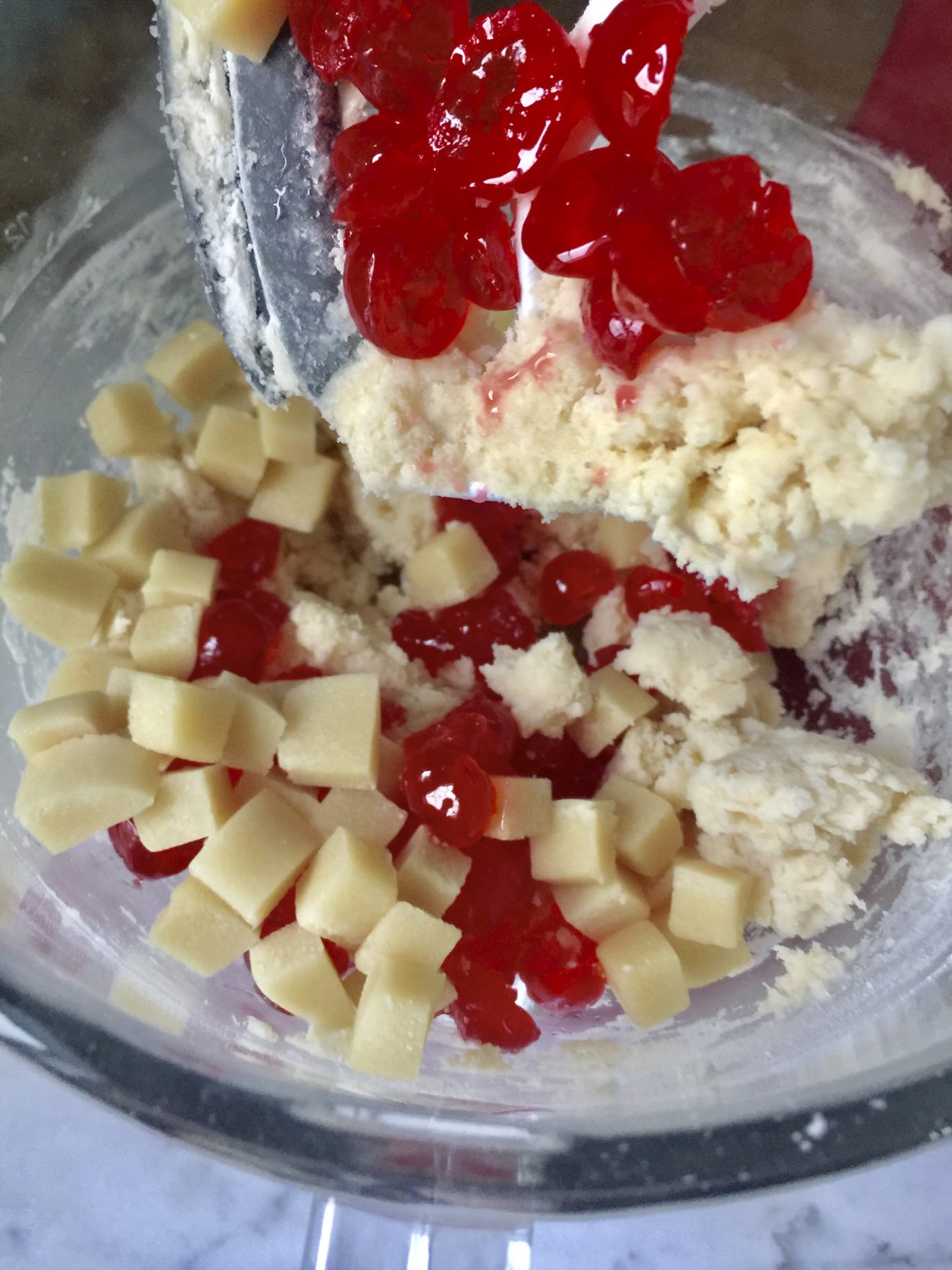 cherry almond shortbread cookies - robyn loves cake