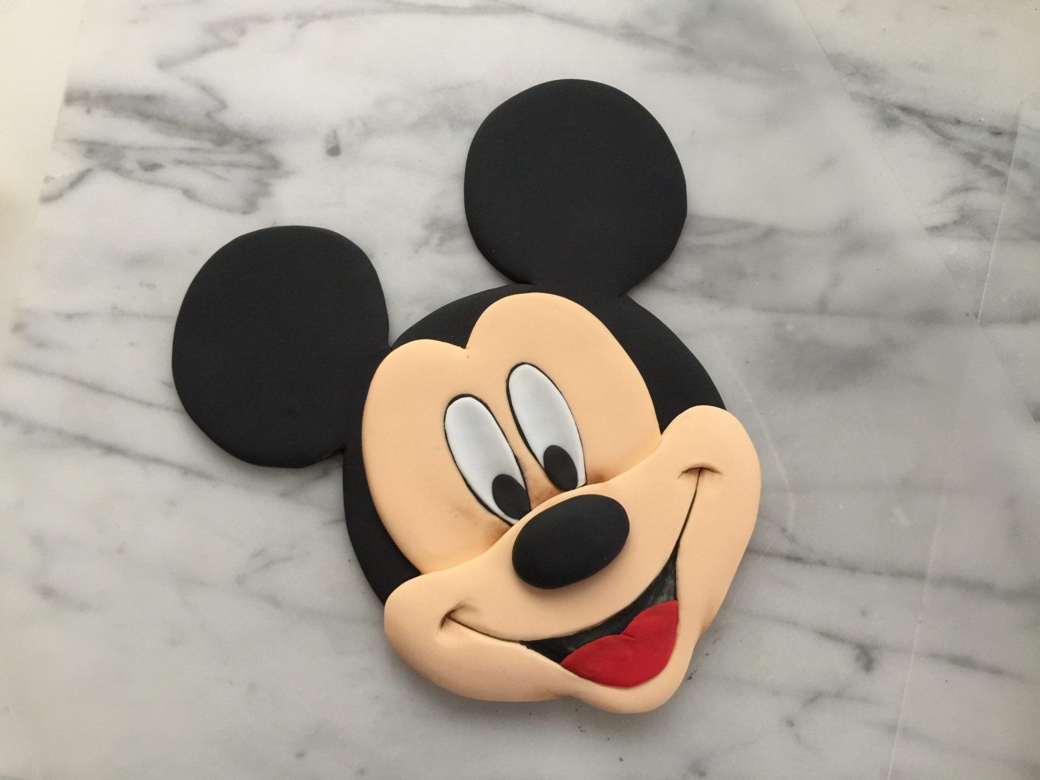 mickey mouse face cake template