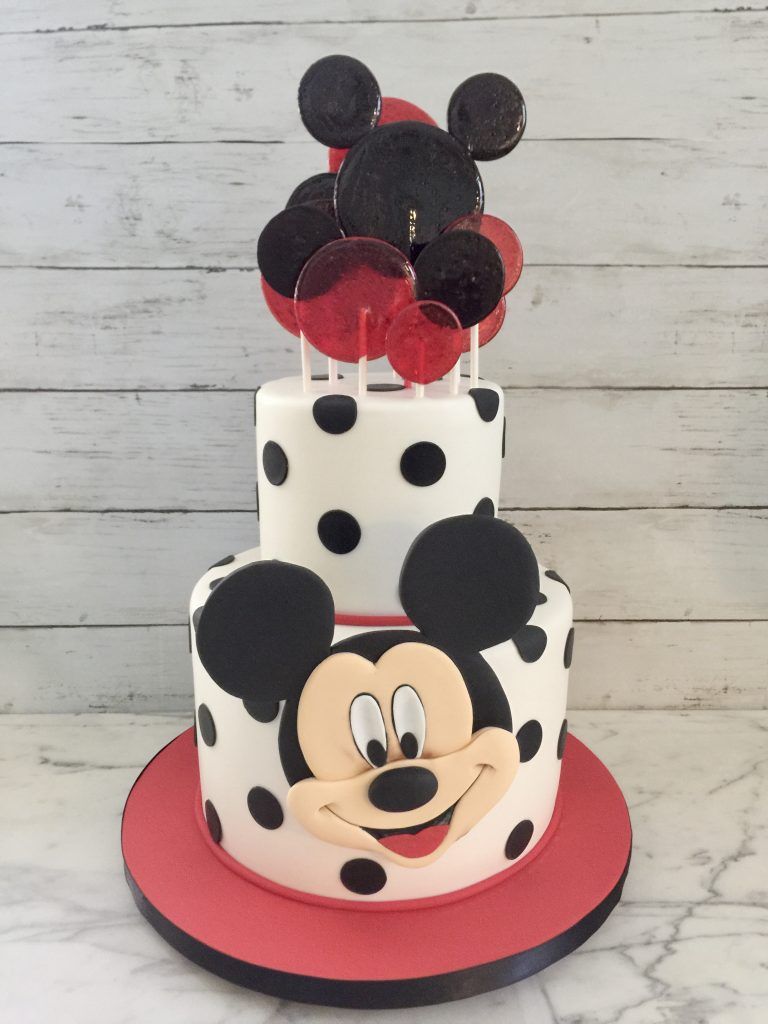 Mickey Mouse Cake!! | Strawberry Cake !! Love how it came out Mickey mouse  by Tute Designs | By The Cake Plug | Facebook