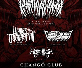 Carnage Funeral + Evil + Where the Oceans Fall, Counteractt & Grim Death