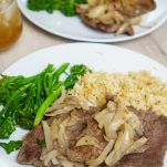 bistec encebollado recipe