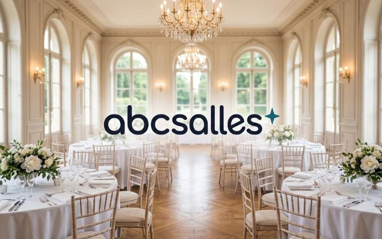 Homepage screenshot of abcsalles.com