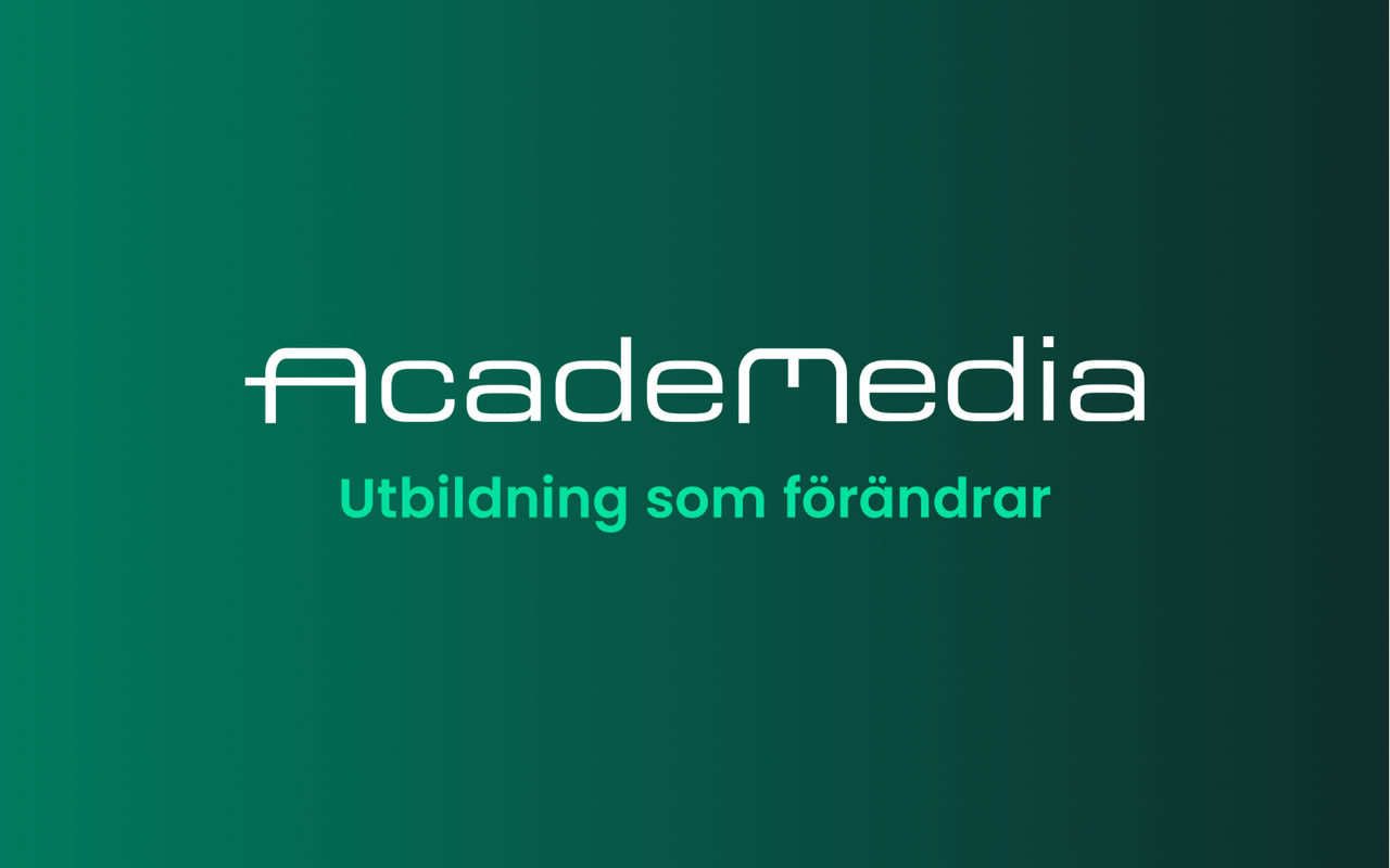 Homepage screenshot of academedia.se