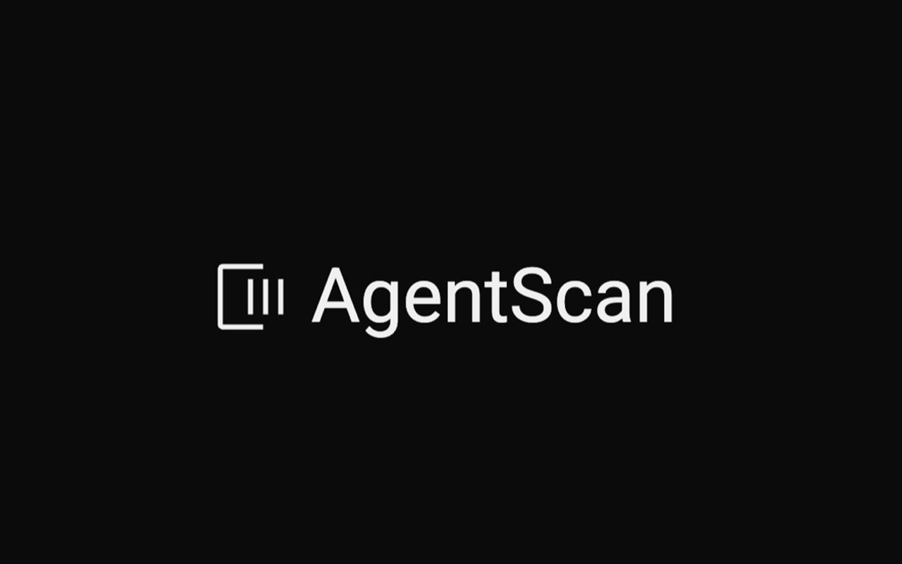 Homepage screenshot of agentscan.tools