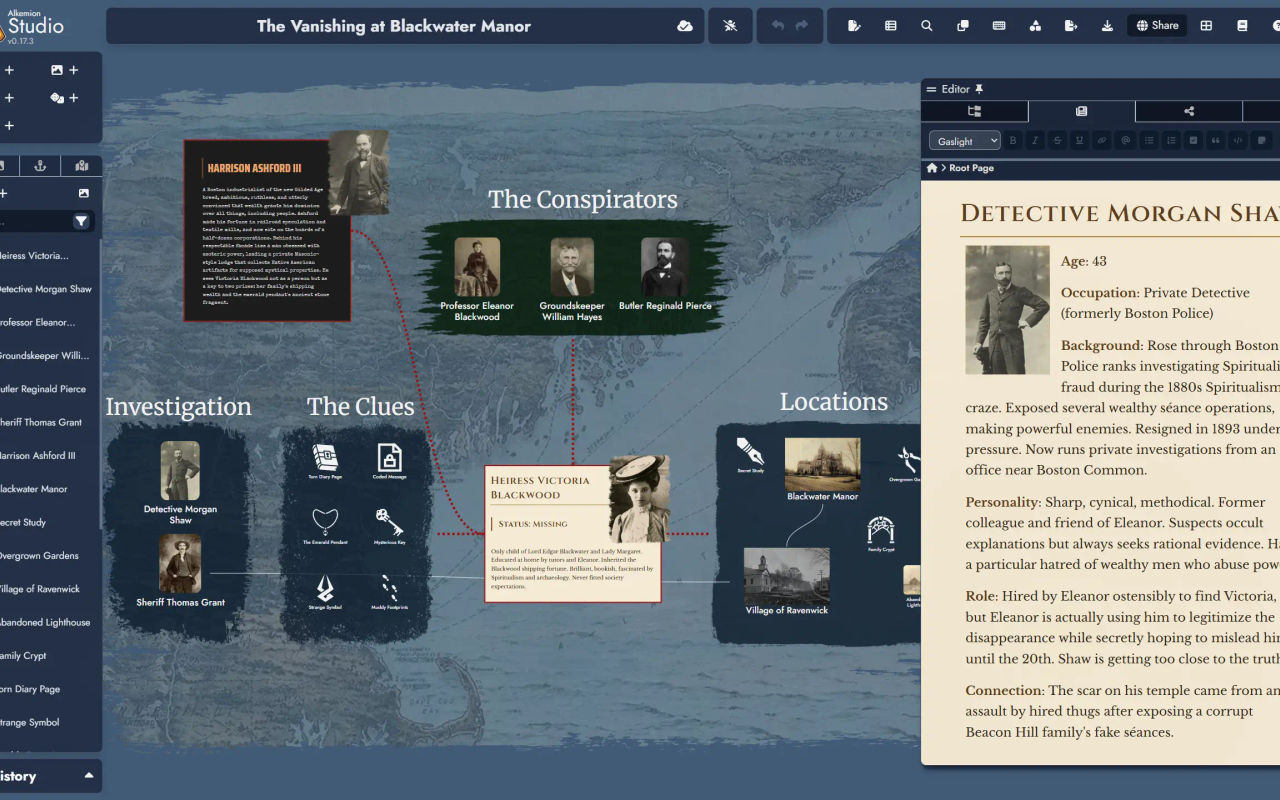 Homepage screenshot of alkemion.com