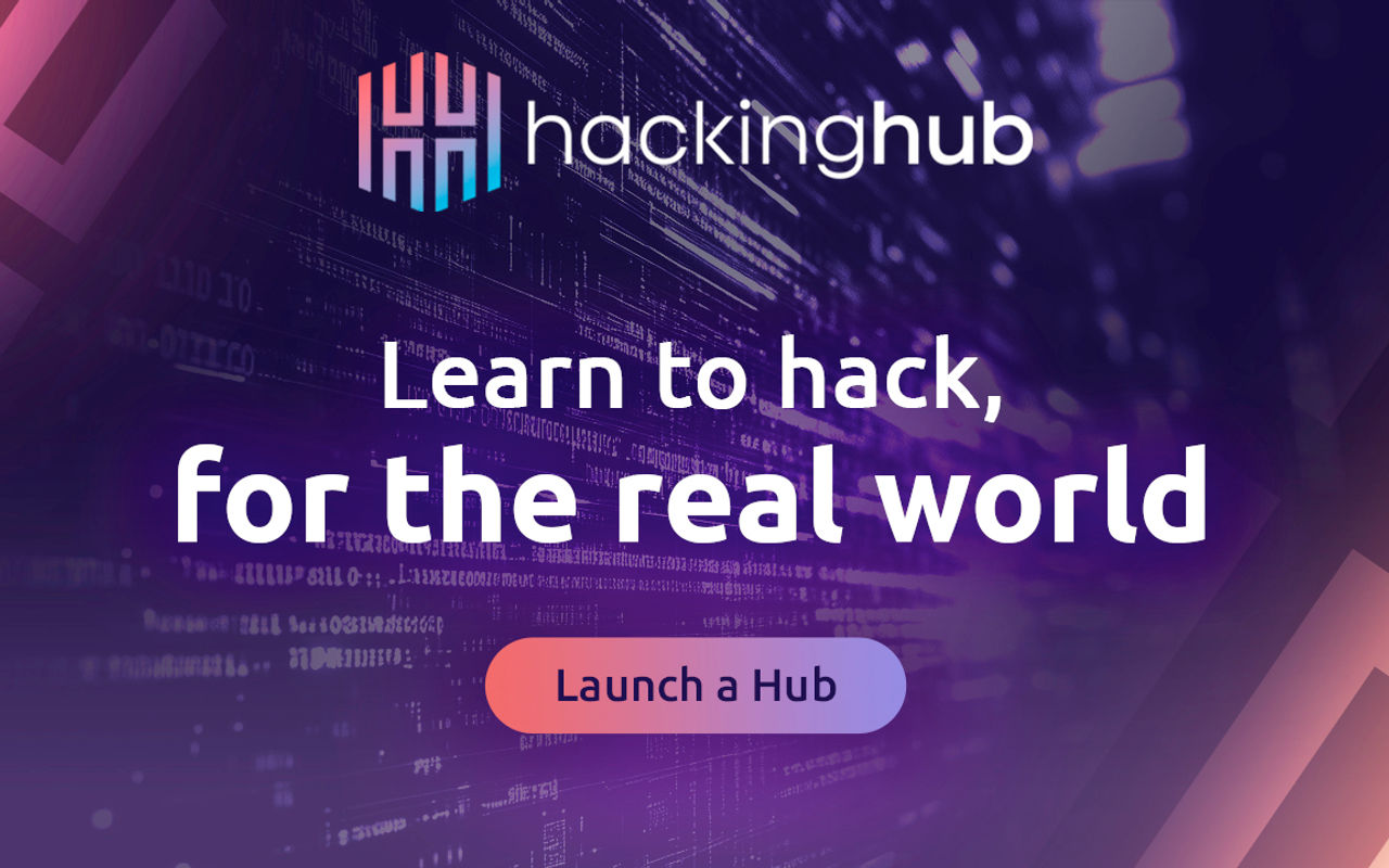 Homepage screenshot of app.hackinghub.io