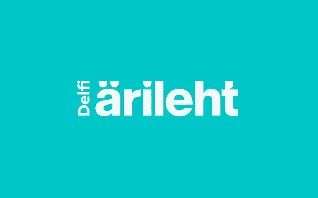 Homepage screenshot of arileht.delfi.ee