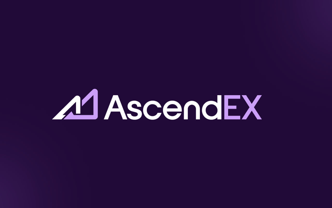 Homepage screenshot of ascendex.com