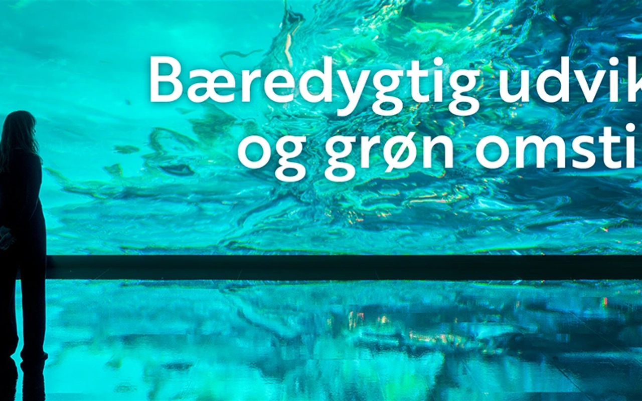 Homepage screenshot of baeredygtigudvikling.systime.dk