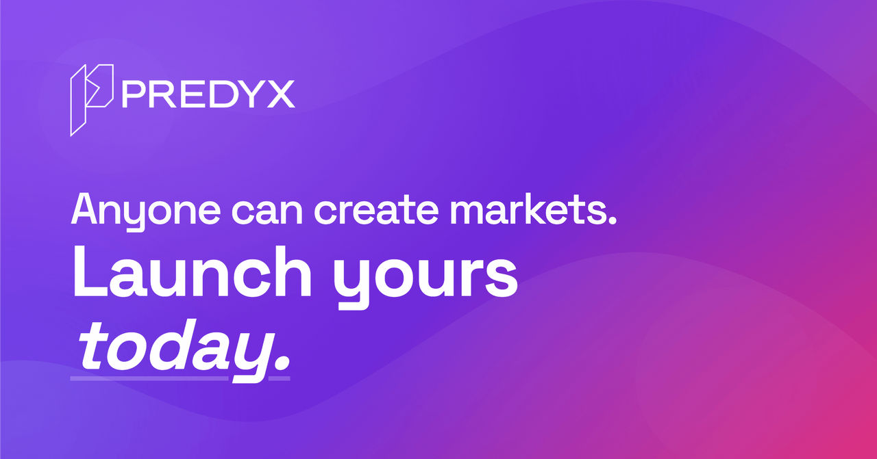 Homepage screenshot of beta.predyx.com