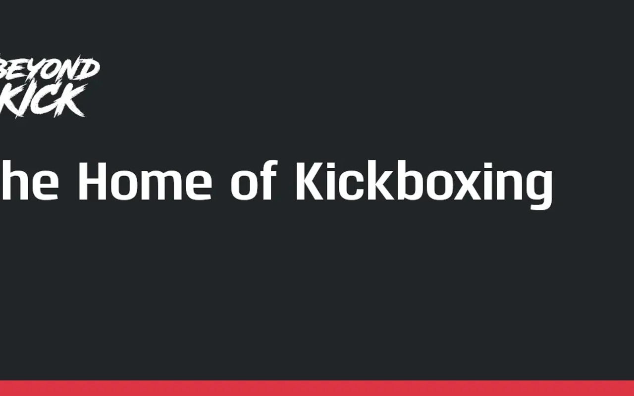 Homepage screenshot of beyondkick.com