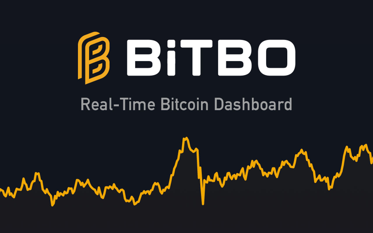 Homepage screenshot of bitbo.io