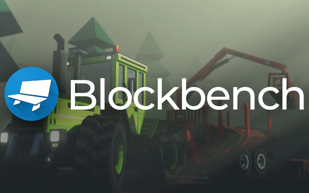 Homepage screenshot of blockbench.net