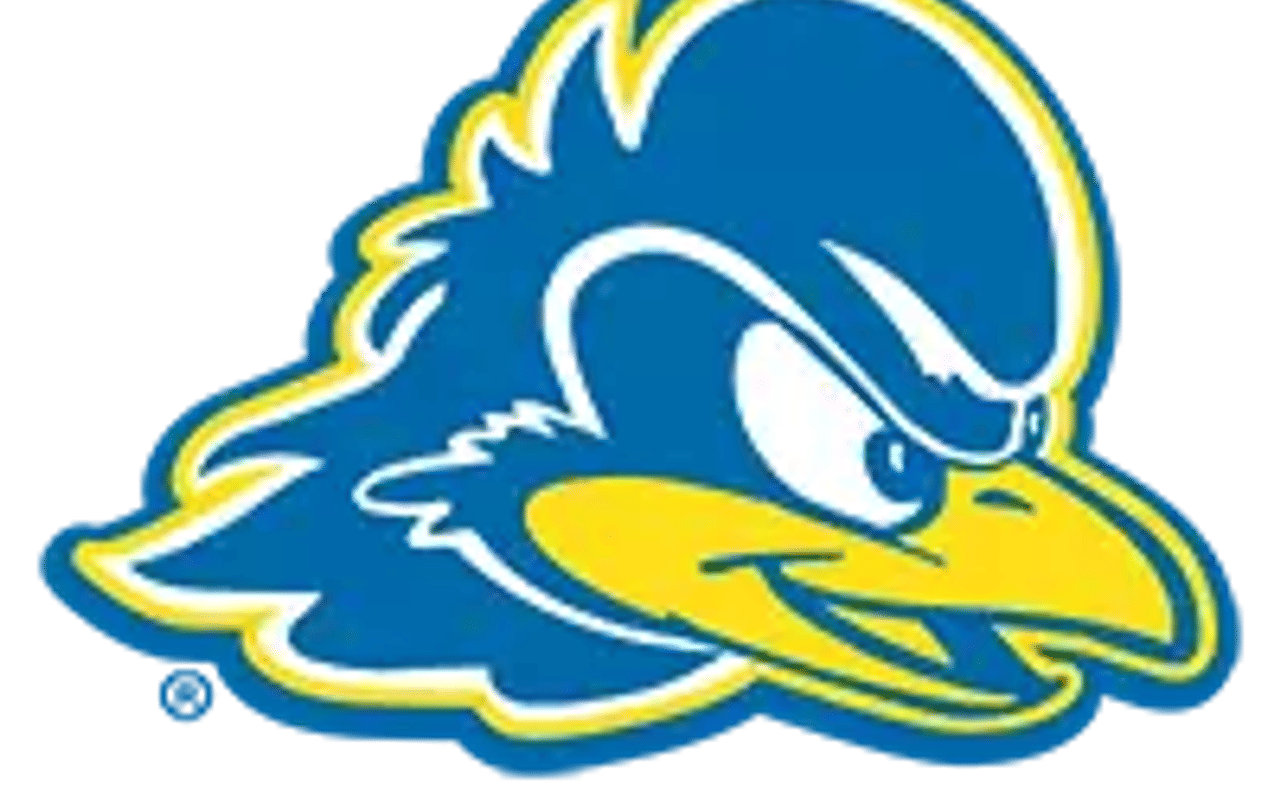 Homepage screenshot of bluehens.com