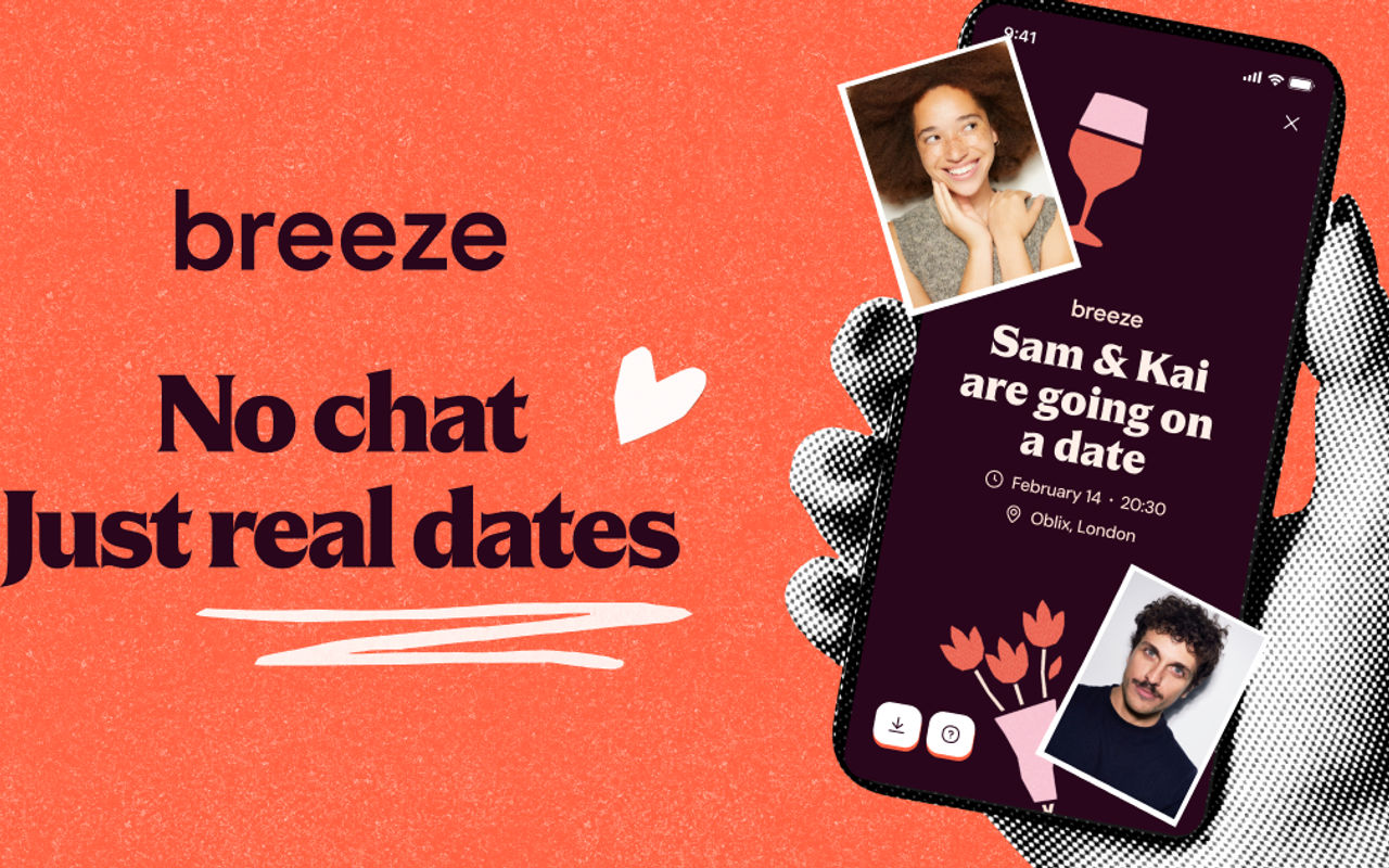 Homepage screenshot of breeze.social