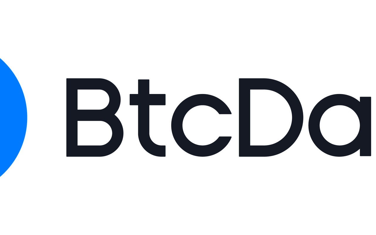 Homepage screenshot of btcdana.com